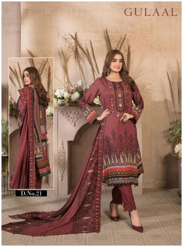 Gulaal Karachi Vol-3 Cotton Designer exclusive Dress Material